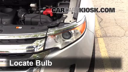 2013 Ford Edge SE 2.0L 4 Cyl. Turbo Lights Turn Signal - Front (replace bulb)
